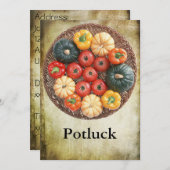 Potluck Kaart (Voorkant / Achterkant)