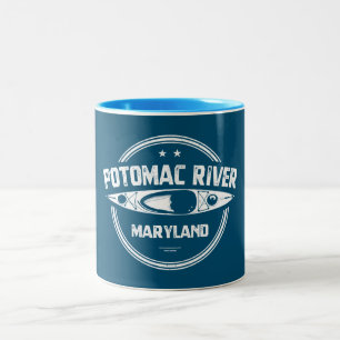 Potomac, Maryland Tweekleurige Koffiemok
