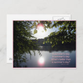 Potomac Summer Day Briefkaart (Voorkant / Achterkant)