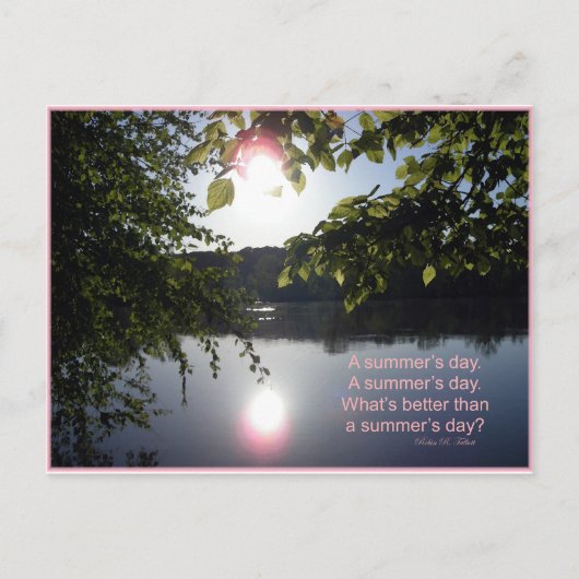 Potomac Summer Day Briefkaart (Voorkant)