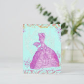 Potpourri de Marie Antoinette Faire-part personnal (Debout devant)