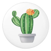 Potprickly Pear Keramische Knop (Voorkant)