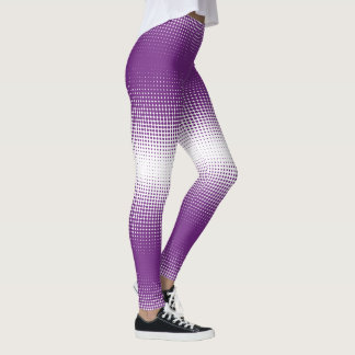 Pots de dégradé violet Leggings
