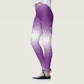 Pots de dégradé violet Leggings (Gauche)