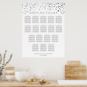 Pots en argent tendance - Tableau de sièges (17 ta (Cuisine)