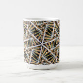Pots et points de l'ingénieur du son 15 oz de Mug (Centre)
