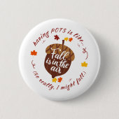 Pots Herfst Thema Button (Voorkant)