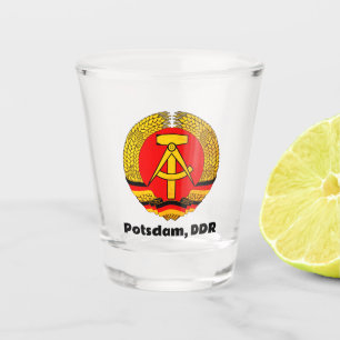 Potsdam, DDR van de Deutsche Demokratische Republi Shot Glas