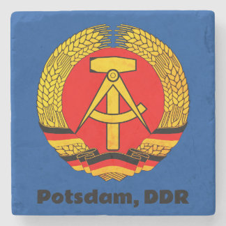 Potsdam, DDR van de Deutsche Demokratische Republi Stenen Onderzetter
