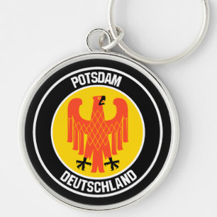 Potsdam Round Emblem Sleutelhanger