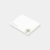 Potted Floral House Planten Waterverf Botanisch Post-it® Notes (Schuin)