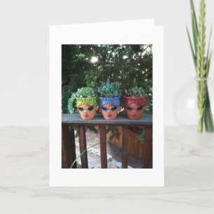 POTTED FRIENDS HANGING OUT-FANTASTISCHE VERJAARDAG KAART