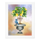 Potted Lemon Tree Poster (Voorkant)