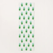 Potted Sansevieria Snake Plant Print Yogamat (Achterkant)