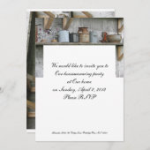  potten en pannen Housewarming Invitation Kaart (Voorkant / Achterkant)