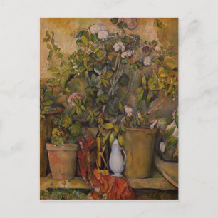Potten van Bloemen Briefkaart