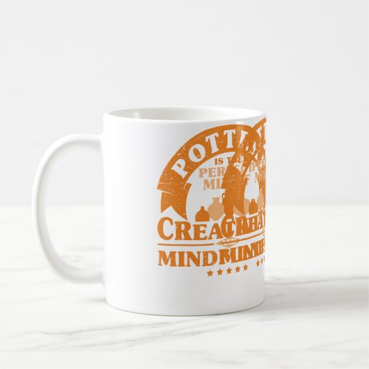 Pottenbakker Creativiteit En Mindfulness Pottenbak Koffiemok (Links)