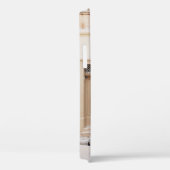 Potter plant nabij betonhuis Case-Mate iPhone case (Achterkant / Rechts)