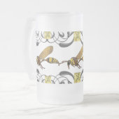 Potter Wasp Matglas Bierpul (Voorkant links)