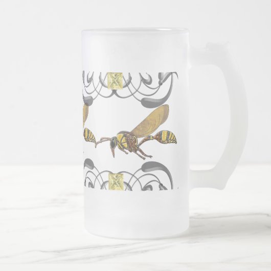 Potter Wasp Matglas Bierpul (Rechts)