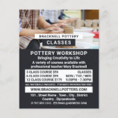 Potter Wheels, Pottery Classes, Potters Flyer (Voorkant)