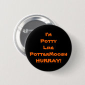 PotterMoosh Fan Badge Ronde Button 5,7 Cm (Voorkant /achterkant)