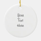 Potter's Hands Creëer 1 Keramisch Ornament (Achterkant)