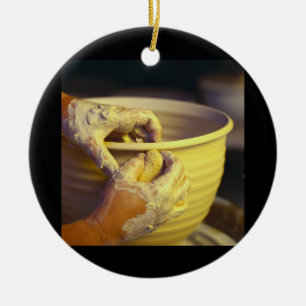 Potter's Hands Creëer 1 Keramisch Ornament