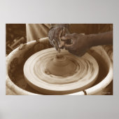 Potter's Hands Poster (Voorkant)