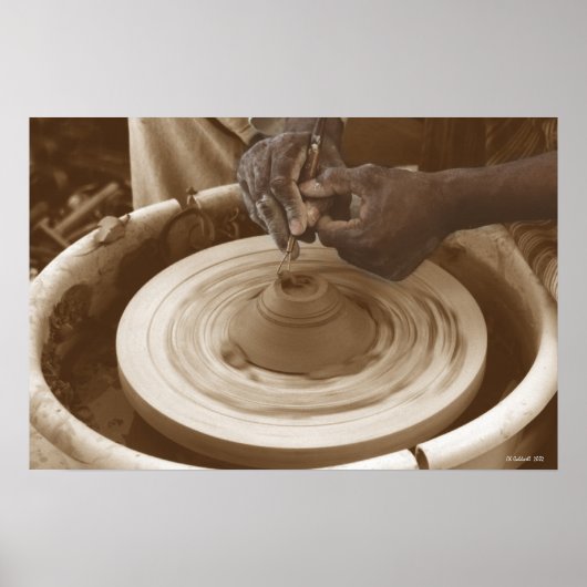 Potter's Hands Poster (Voorkant)