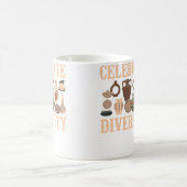 Pottery Ceramics Artist Celebrate Diversity Koffiemok (Center)