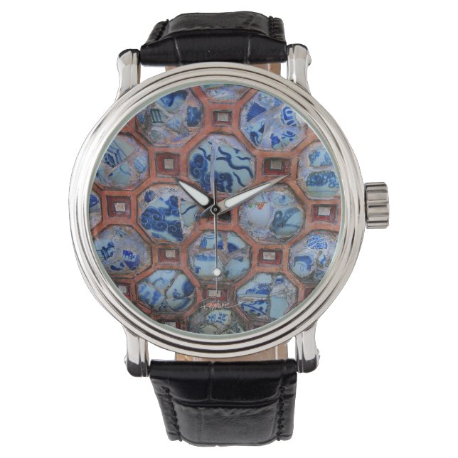 Pottery Design Wrist Watch Horloge (Voorkant)