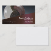 "Pottery Designer I" — keramiek Visitekaartje (Voorkant / Achterkant)