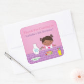 Pottery Painting Art Party Dank u Stickers (Envelop)