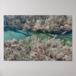 Pottstown Schuylkill River PA Poster