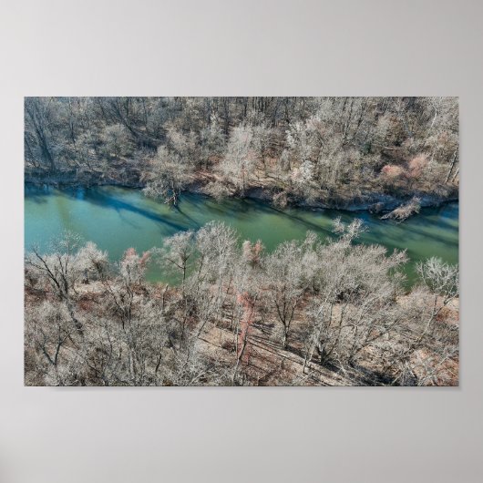 Pottstown Schuylkill River PA Poster (Voorkant)