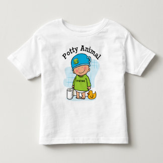 Potty Animal Boy-Shirt Kinder Shirts