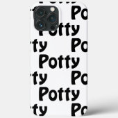 Potty Case-Mate iPhone Case (Achterkant)