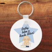 Potty like a Rock Star Sleutelhanger (Voorkant)