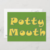 Potty Mouth Briefkaart (Voorkant / Achterkant)