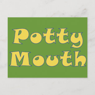 Potty Mouth Briefkaart