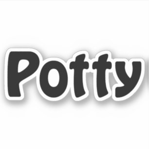 Potty Sticker