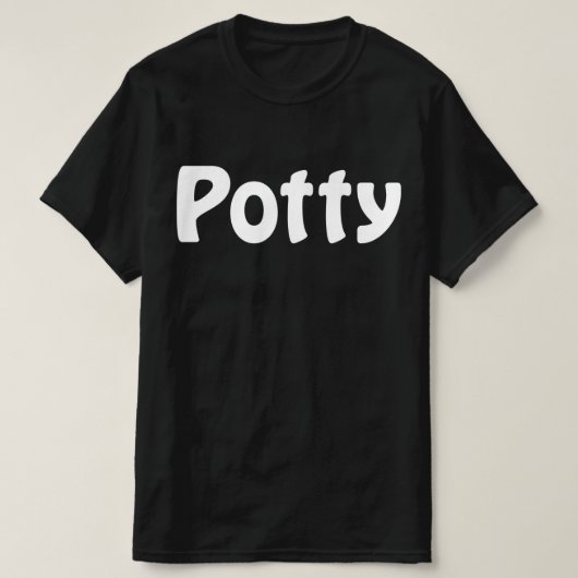 Potty T-Shirt (Design voorkant)