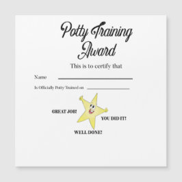 Potty Training Award