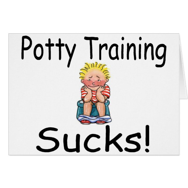 Potty Training Sucks (Voorkant Horizontaal)
