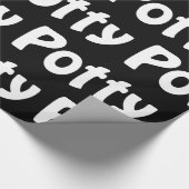 Potty Wrapping Paper Cadeaupapier (Hoek)