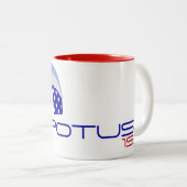 POTUS19 Trump 2020 Two-Tone Coffee Mok (Voorkant rechts)