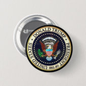 POTUS Donald J. Trump Ronde Button 5,7 Cm (Voorkant /achterkant)