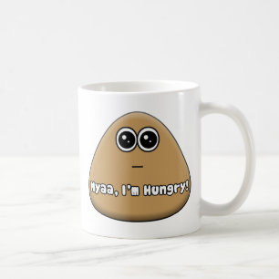 Pou affamé avec texte - Mug