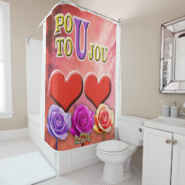 Pou Toujou Douchegordijn